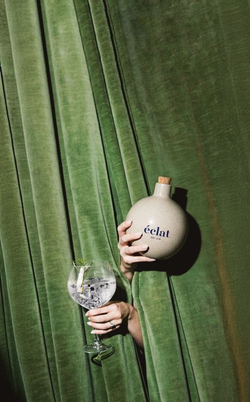 5 Jahre éclat Dry Gin | 500ml white bottle