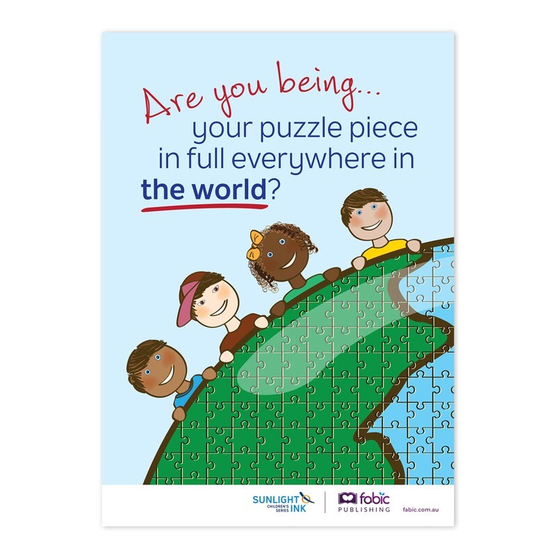 Are you being your puzzle piece in the world? (Poster)