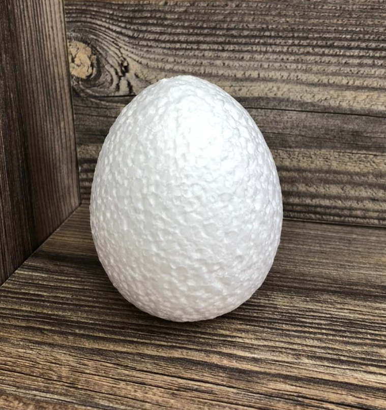 Яйцо из пенопласта 9х7см