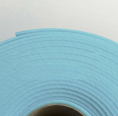Изолон ППЭ 2 мм, ширина 75 см Цвет: Бледно-голубой (B548)