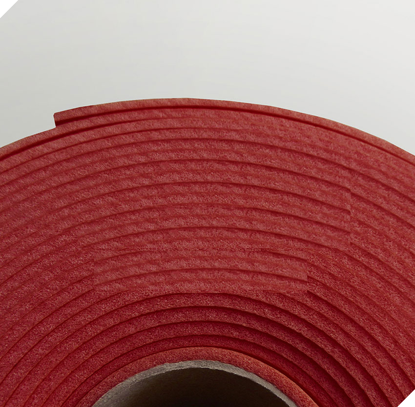 Изолон ППЭ 2 мм, ширина 75 см Цвет: Бордовый (R143)