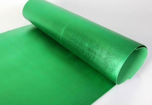 Фоамиран Металлик. толщина 2мм, 60x70см. Зеленый