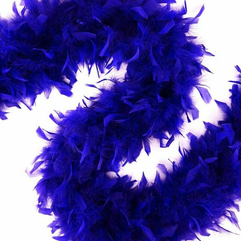 Chandelle Feather Boa + Regal Purple + Light