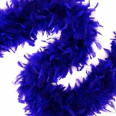 Chandelle Feather Boa + Regal Purple + Heavy