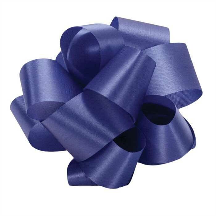 10 yards Satin Acetate  - Royal Blue