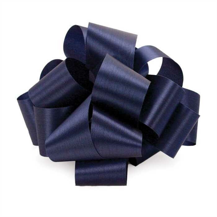 10 yards Satin Acetate  - Navy