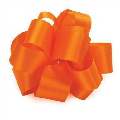 10 yards Satin Acetate  - Orange