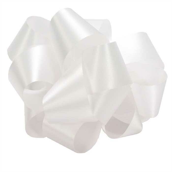 10 yards Satin Acetate - White