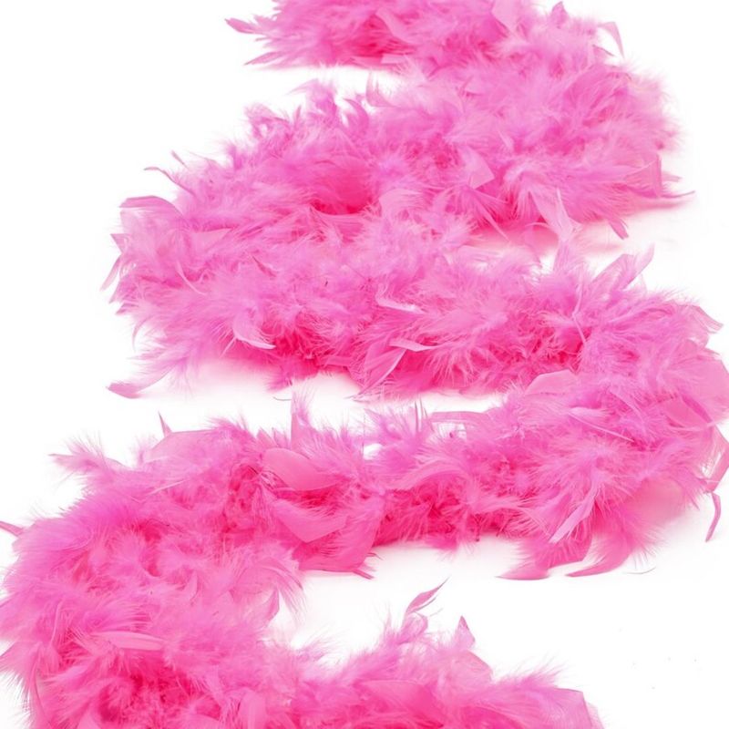 Chandelle Feather Boa + Pink Orient + Heavy