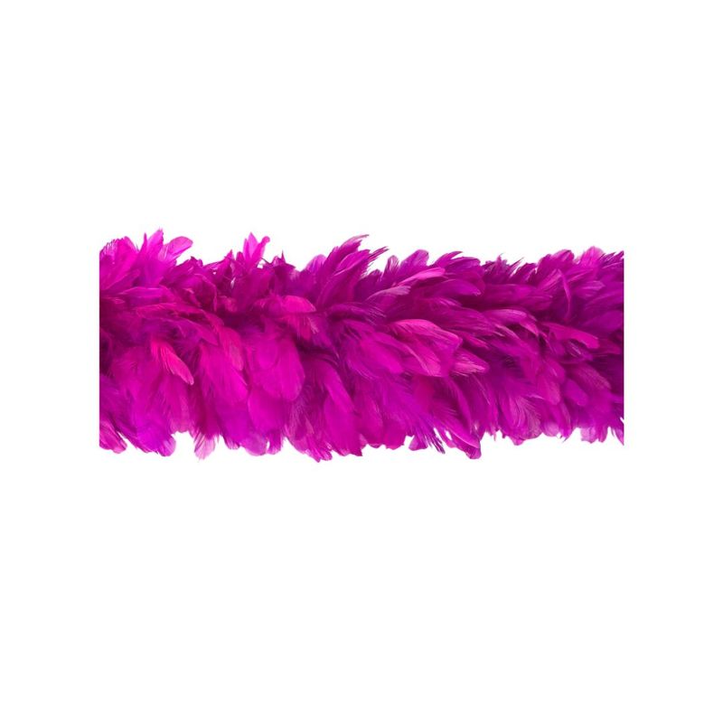 Turkey Feather Boa + Shocking Pink