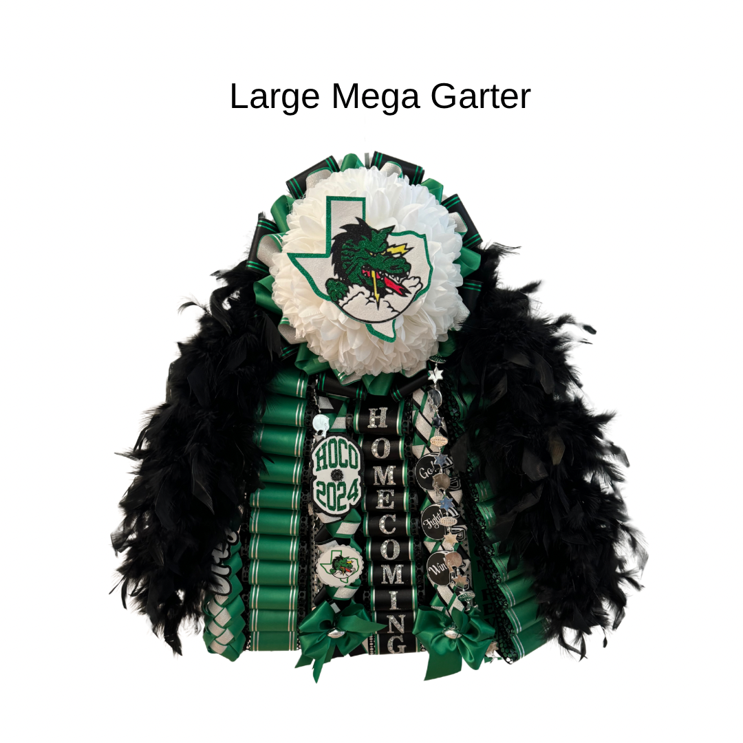 Homecoming Garter, Southlake homecoming garter, Heath homecoming garter, Rockwall Homecoming Garter, Timber Creek homecoming garter, Keller homecoming garter, Royse City Homecoming Garter, Heritage Christian homecoming garter, Carroll homecoming garter, senior homecoming garter