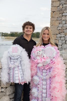 Senior Homecoming Mum; Southlake homecoming mum; heath homecoming mum; rockwall homecoming mum