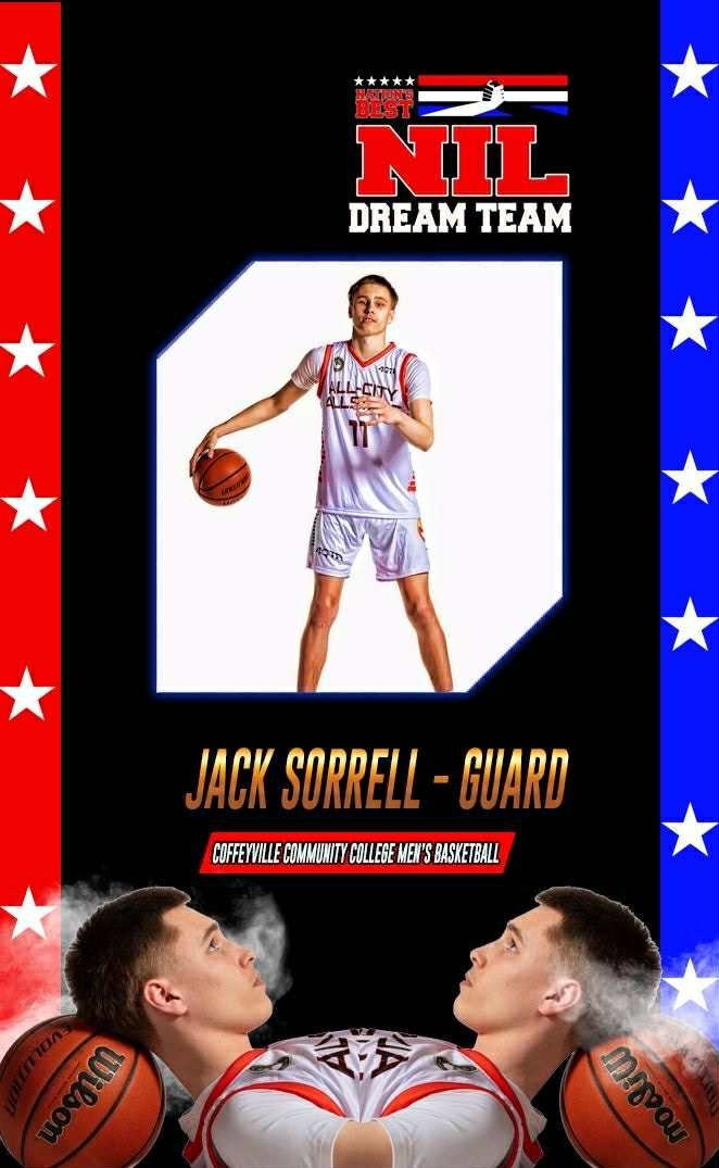 Nationsbest NIL Dream Team Athlete Custom Graphic Design Image