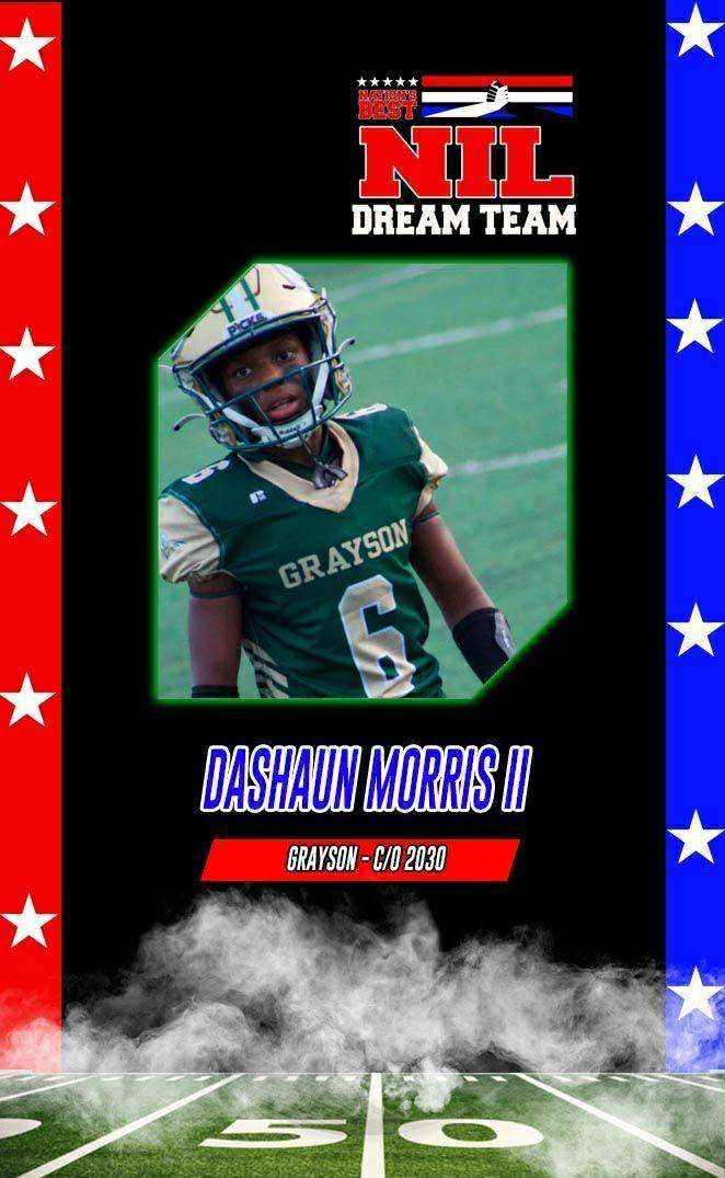 Nationsbest NIL Dream Team Athlete Custom Graphic Design Image