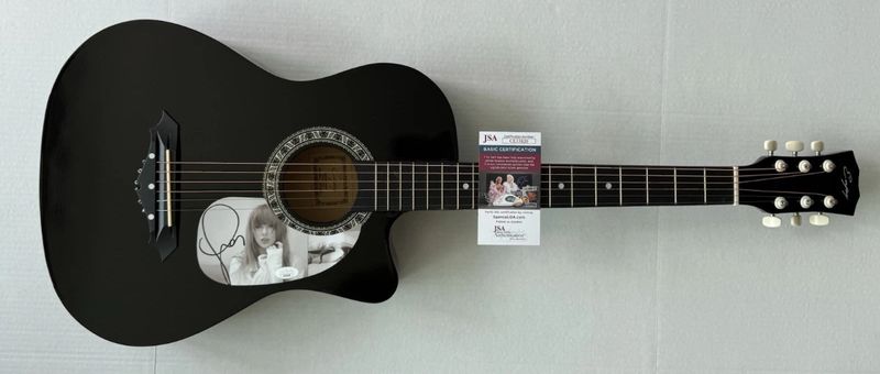 Taylor Swift Signed Acoustic Guitar, with Certificate of Authenticity