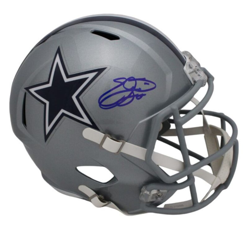 Emmitt Smith Autographed Cowbpz