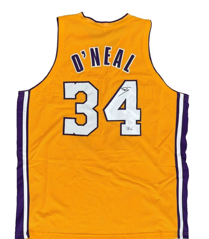 Shaquille O’Neal Autographed Los Angeles Lakers Jersey
