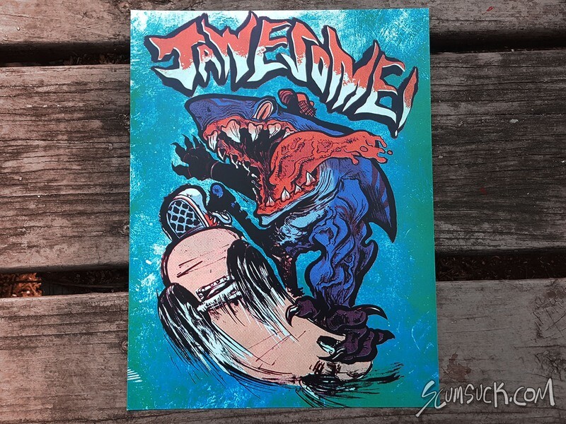 JAWESOME print (8x10)