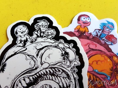 Big Head Sticker