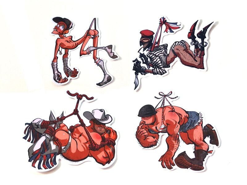 TF2 booty stickers