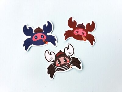 TF2 Spycrab Sticker Set