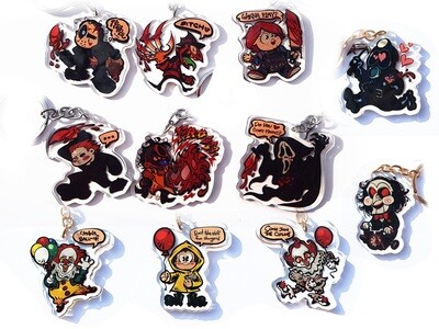 Horror Slasher Charms