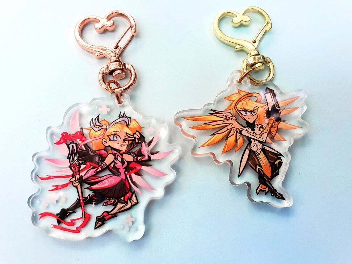 Mercy Acrylic Charms (2&quot;)