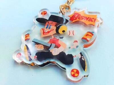 TF2 Scout BONK! Charm (2&quot;)