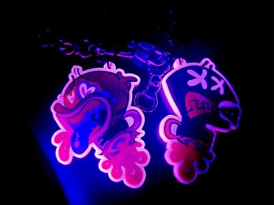 Lime Scunt x Latex Spy Decapitated Charms (2&quot;)