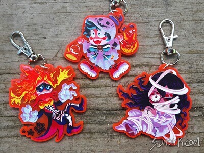 Hero Halloween charms!