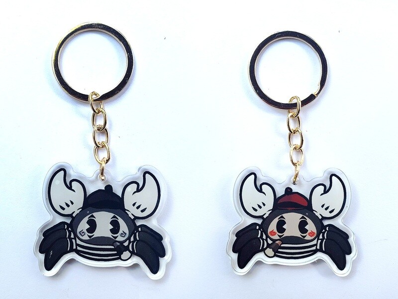 TF2 Spycrab Mime Charms (2")