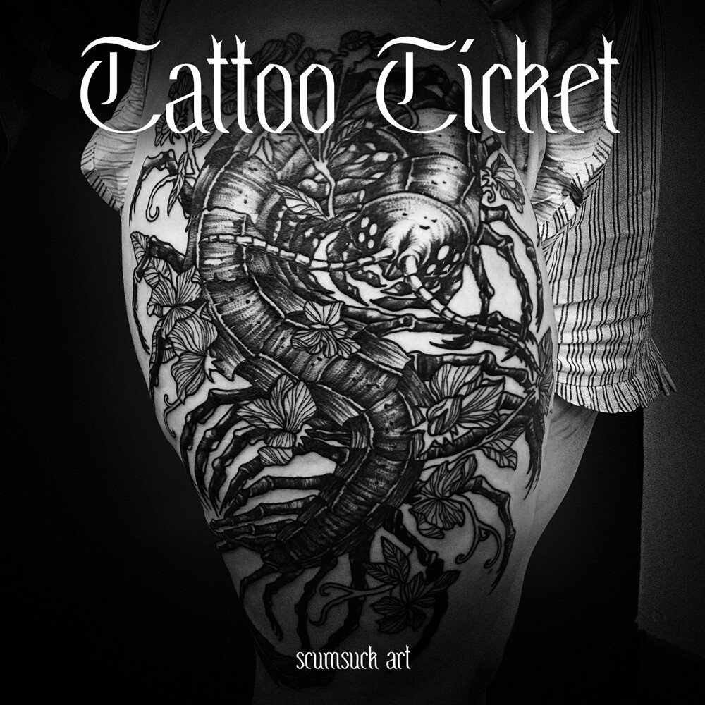 Tattoo Ticket (ADMIT ONE)