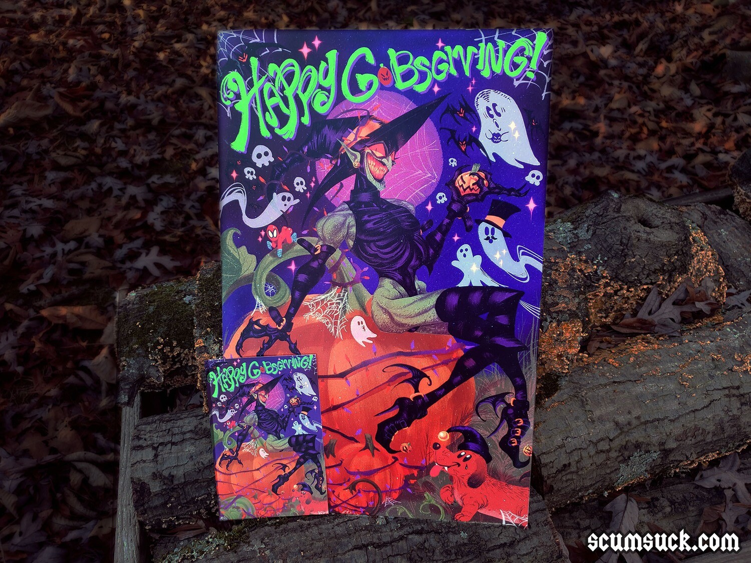 Gobsgiving Goblin print (4x6) (11x17)