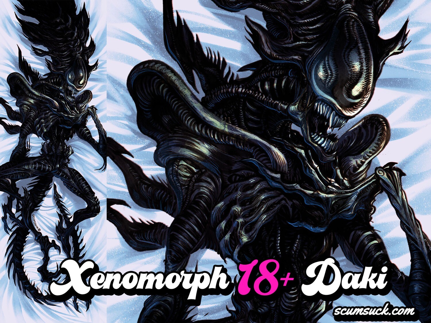 Xenomorph 18+ Dakimakura Pillow Case