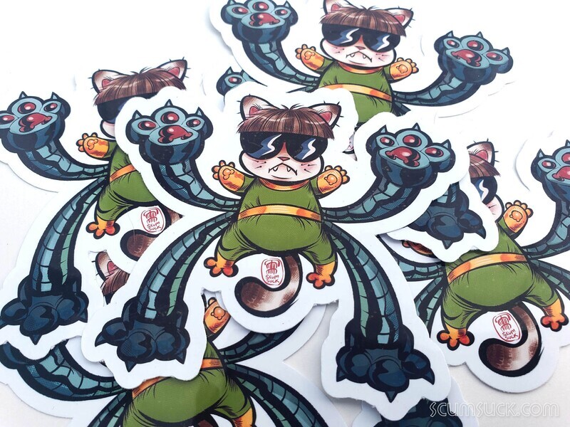 Doctor Octopaws sticker