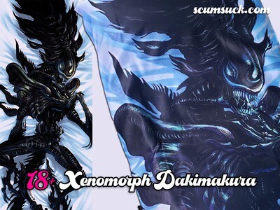 😻 Xenomorph Dakimakura Pillow Case