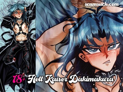 YGO Hell Kaiser Ryo/Zane Dakimakura Pillow Case