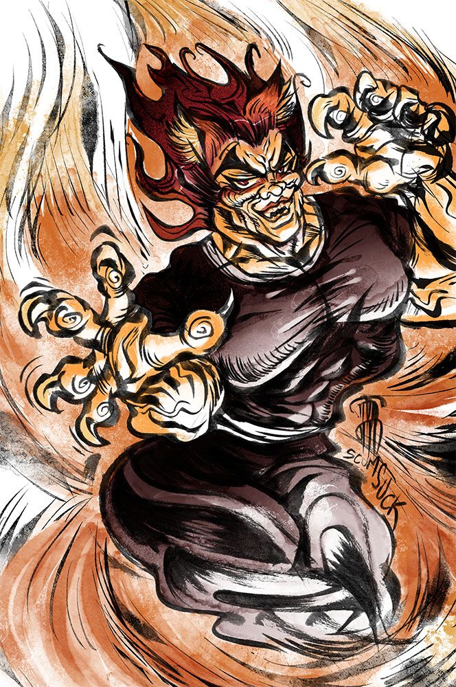 Kitsune Yujiro prints (4x6, 8.5x11)