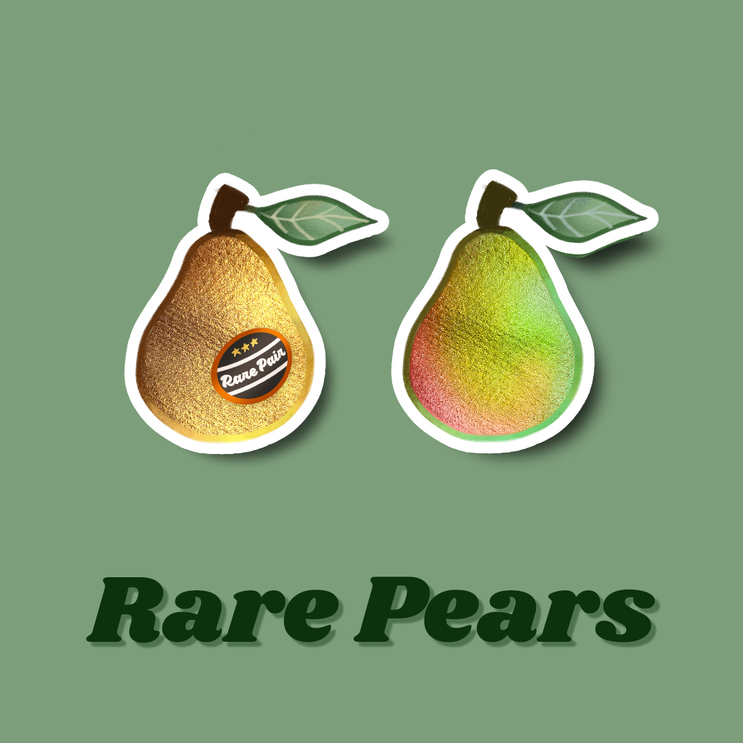 I Love Rare Pairs Sticker Set