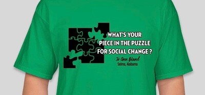 Puzzle Piece for Social Change Tee