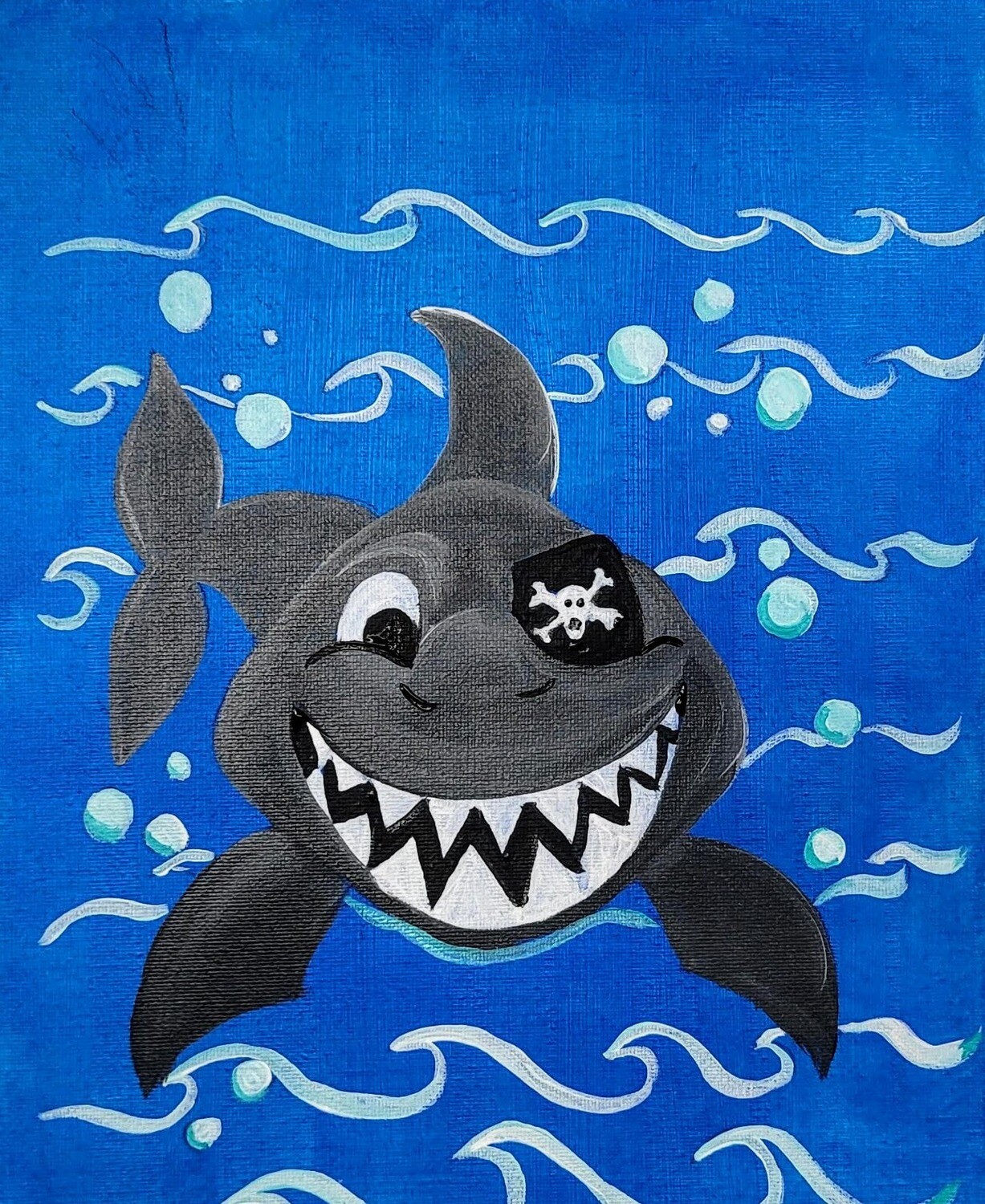 ART KIT: Shark Pirate