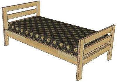Twin Bed Plans