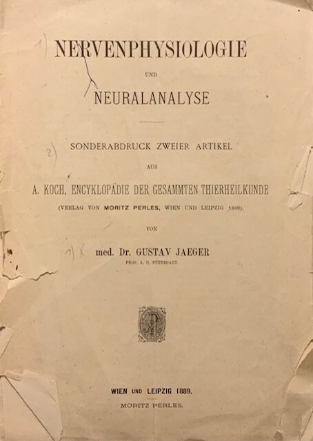 Nervenphysiologie und Neuralanalyse _ 1889 Nervenphysiologie und Neuralanalyse _ 1889