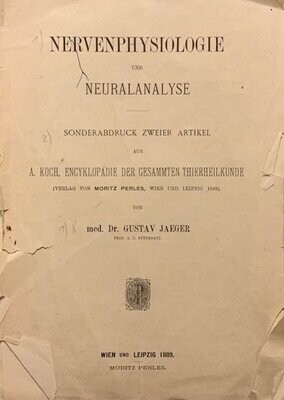 Nervenphysiologie und Neuralanalyse _ 1889