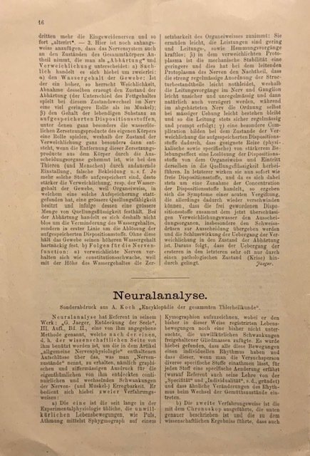 Nervenphysiologie und Neuralanalyse _ 1889