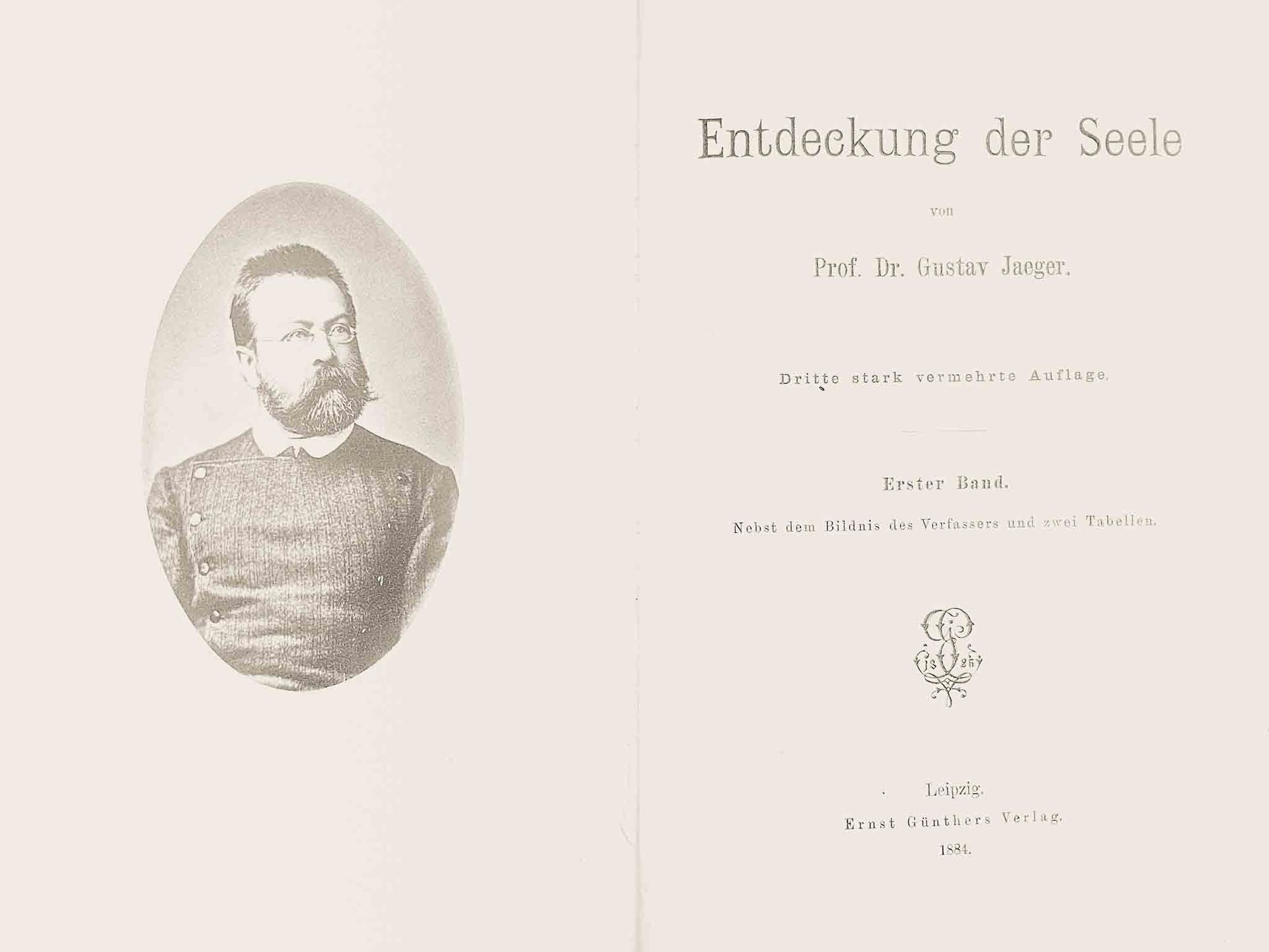 Anthropine - Das Wissen von Prof. Dr. med. Gustav Jaeger (1832-1917) Aufgezeichnetes Zoom-Seminar mit umfangreichem Begleitmaterial.