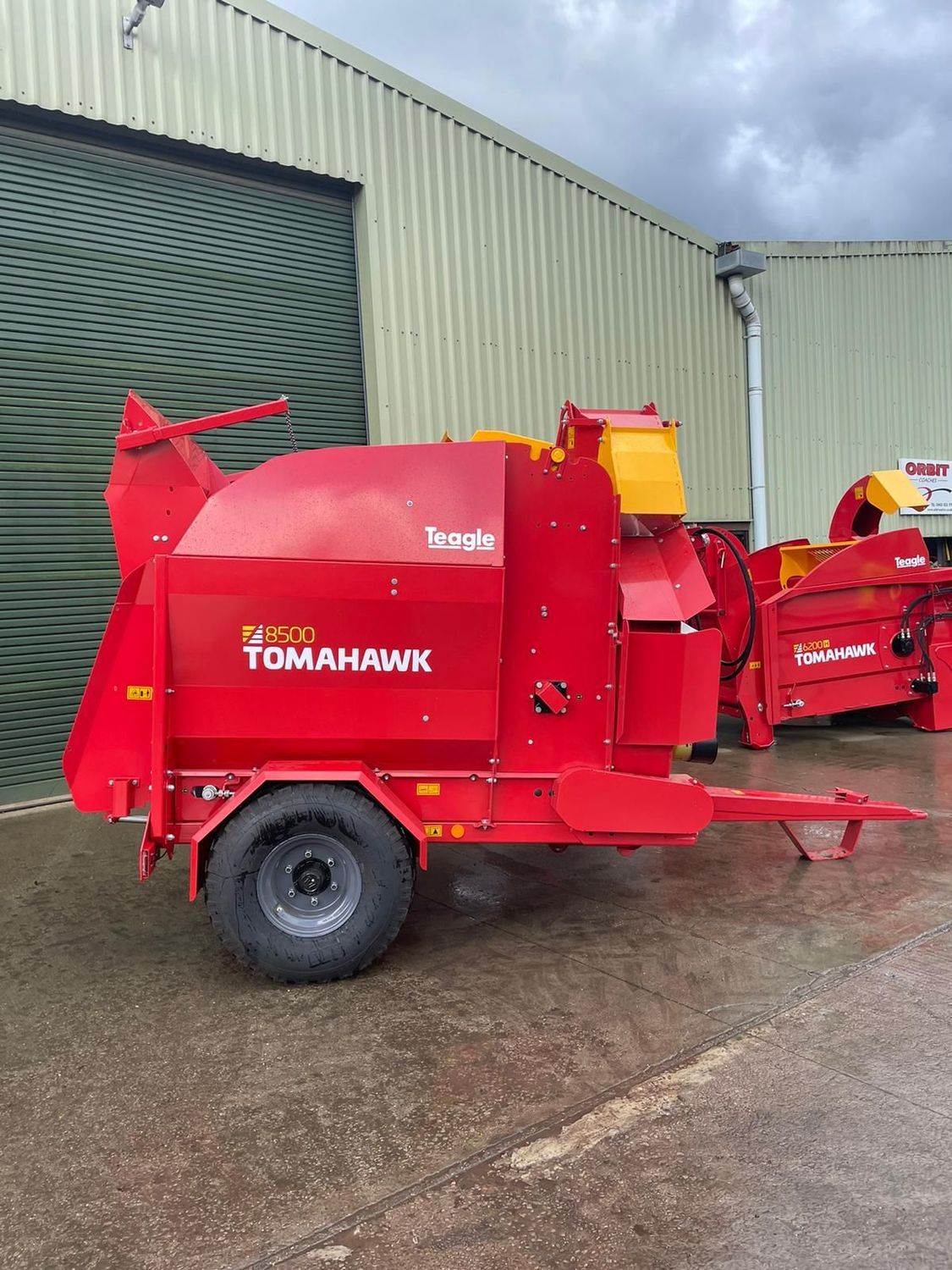 Teagle 8500 Cheif Strawspreader/Feeder