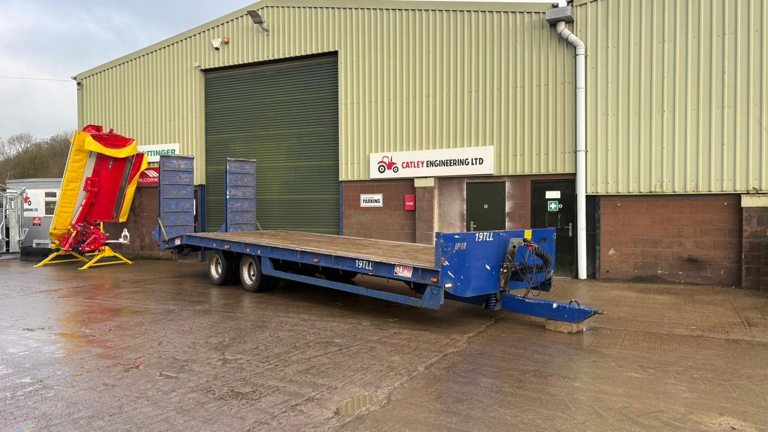 JPM 19 TLL Low Loader Trailer