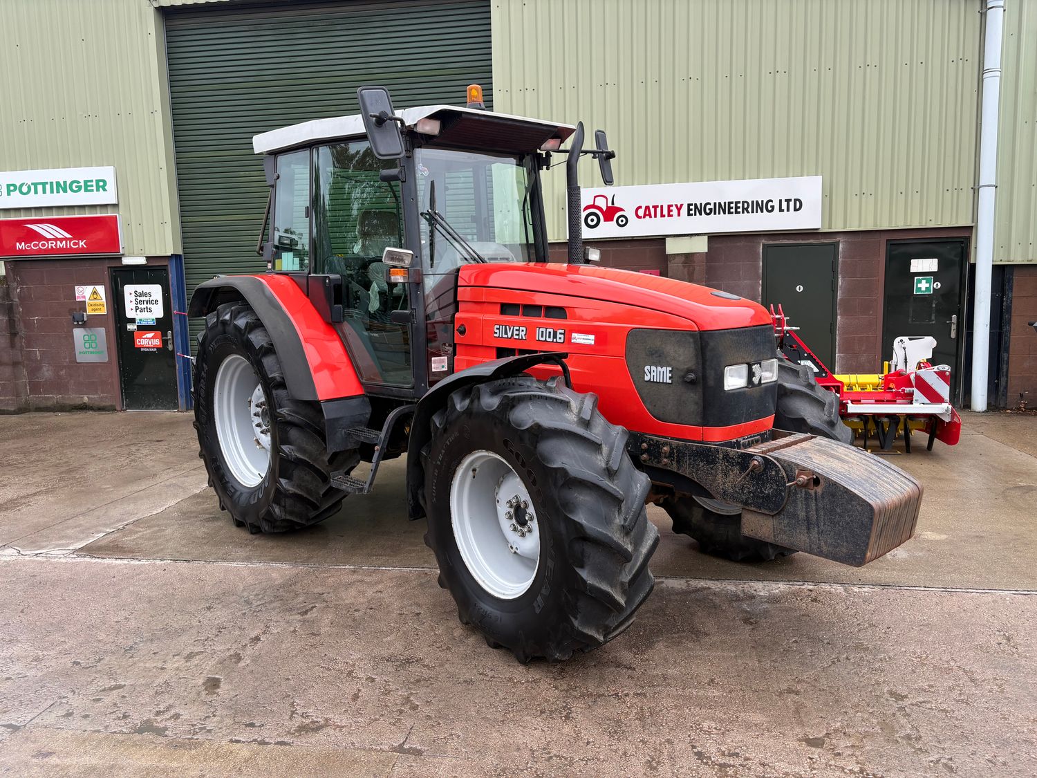 Same Silver 100.6 Tractor