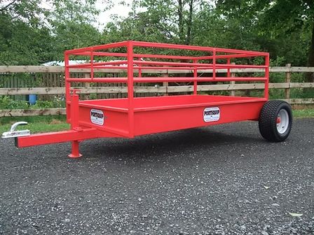 Portequip Horizontal 8ft Sheep Feed Trailer